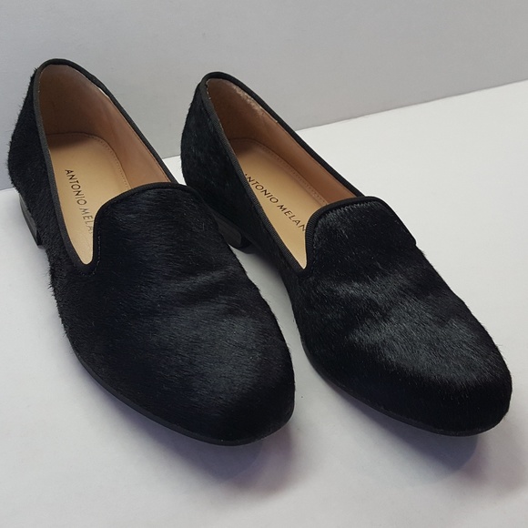Antonio Melani Bovine Hair Slip On Flats - Picture 2 of 8